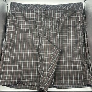 Fila Sport Golf Men's‎ Black & Red Plaid Check Stretch Athletic Shorts Size 40